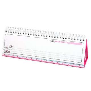 Sanrio Hello Kitty Scheduler / Memo Pad  Pink  