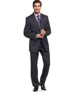 Calvin Klein Suit Separates, Navy Tic   Mens Suits & Suit Separates 