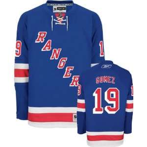  Scott Gomez Blue Reebok NHL Premier New York Rangers 