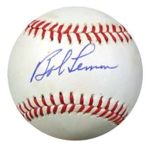  Signed Bob Lemon Baseball   AL PSA DNA #L10772: Sports 