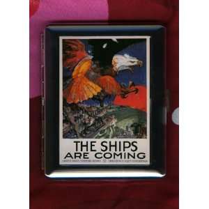  The Ships Are Coming WWi US Military Vintage ID CIGARETTE 