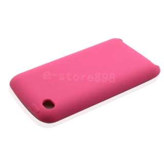 New Silicone Case + LCD Film for ipod Touch 4 4G i  