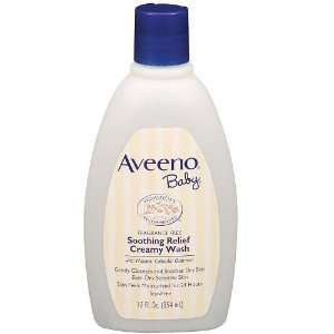  Aveeno Baby Soothing Relief Creamy Wash 12 oz. Baby