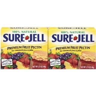 Sure Jell Premium Fruit Pectin, Light, 1.75 Ounce Boxes (Pack of 8 