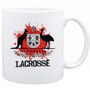    New  Australia Lacrosse / Blood  Mug Sports