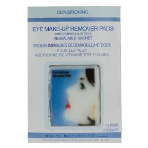  Skin Benefits Eye Make Up Remover Pads (X15) Beauty