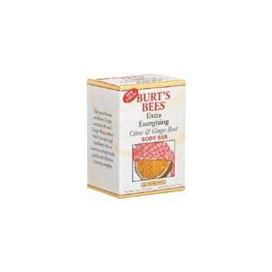 Burts Bees extra Energizing Citrus &Ginger Root Body Bar (two Bars) 4 