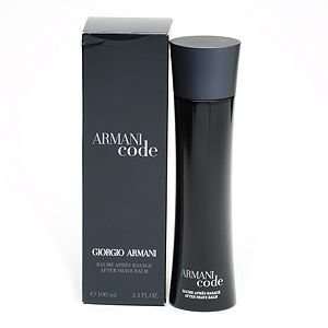  Armani Code for Men After Shave Balm, 3.4 fl oz Beauty