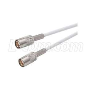  RG188 Coaxial Cable, SMB Plug / Plug, 7.5 ft Electronics