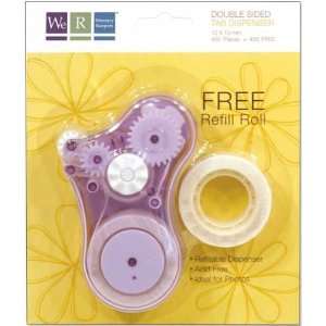  Double Sided Adhesive Tab Dispenser Purple