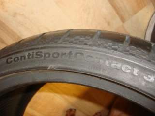 CONTINENTAL SPORT CONTACT 3 225/35ZR19 HIGH PERF TIRE  