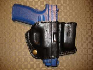 Leather belt Holster w Mag pouch 4 SIG 220 226  
