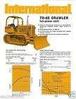 Equipment Brochure   International   TD 8E Crawler Dozer   1974 (EB272 