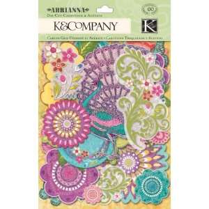  K&Company Abrianna Icon Die Cut Cardstock and Acetate 