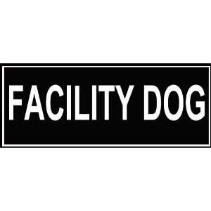  Dean & Tyler Facility Dog Patches   Fits Medium Harnesses 