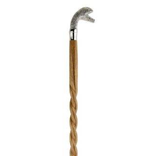 Animal Menagerie Chrome Plated Walking Stick Collection Snake