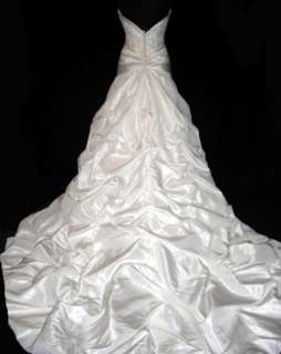 Org$1200 Exclusive Brides Ivory 12 Informal Wedding Bridal Dress 