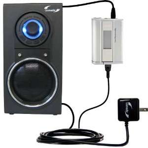   Speaker with Dual charger also charges the Samsung Yepp YP 35H: MP3