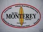   wave Monterey Ca Surf T Shirt 100% cotton pre shrunk M L XL 2XL