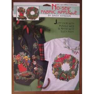   6981 Buckaroo Christmas No Sew Fabric Applique Arts, Crafts & Sewing