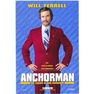  Anchorman The Legend of Ron Burgundy   Movie Poster   27 