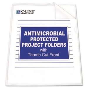  Antimicrobial Project Folders, Jacket, Letter 