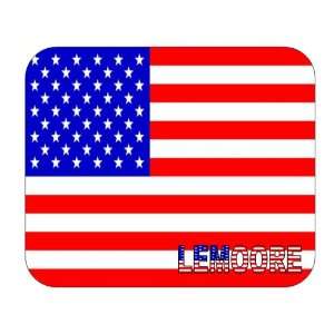  US Flag   Lemoore, California (CA) Mouse Pad Everything 