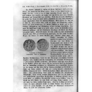    Basi I,Byzantine emperor,obverse of coin,1891