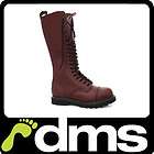   King Cherry Red Mens Safety Steel Toe Cap Boots UK Size 10 (EU 44