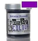punky color violet purple hair color colour dye jerome russell