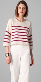 By Malene Birger Astha Striped Sweater  