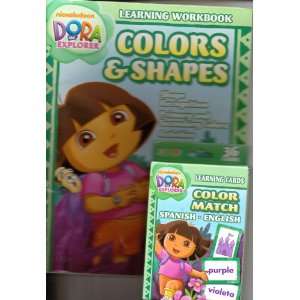   Colors & Shapes Workbook and Card Set Nick Jr / Viacom Books