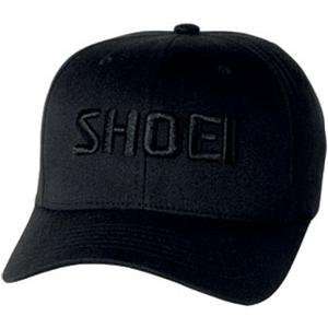  Shoei Shoei Stealth Flex Fit Cap   Small/Medium/Black 