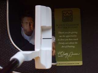 Rare Scotty Cameron California Monterey Ghost White Putter REFINISHED 
