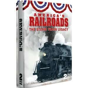  Americas Railroads The Steam Train Legacy (2 DVDs 