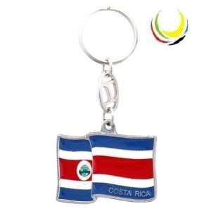  Keychain COSTA RICA FLAG 