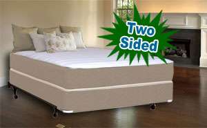   , Flippable Atlantic Beds Envy Bed Queen Size Natural Latex Mattress