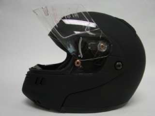 Modular Flip Up Motorcycle Full Face Helmet Black sz XL  