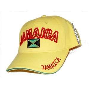 New Jamaica World Soccer Hat Cap   One Size Fit   100% Acrylic   Color 