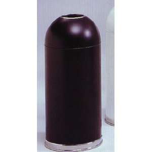  Dome Top Waste Receptacle With Open Top: Home & Kitchen