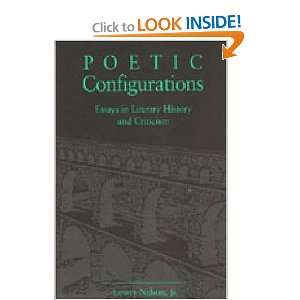  Poetic Configurations Essays in Literary History and 