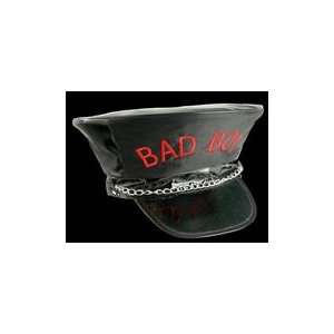  Leisureproductsbypost Bad Boy Pvc Black Embrodered Hat 