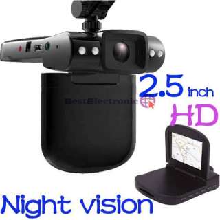   LED Infrared Night vision Focus Wide Angle (SD Card)Traffic Recorder