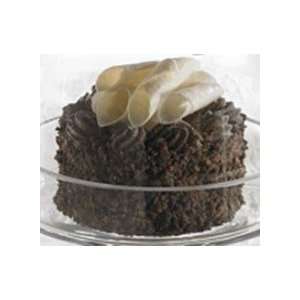  2.5 Dark Chocolate Cake w/White Chocolate Topping (Faux 