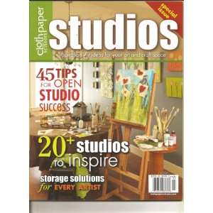   Magazine (45 tips for open studio success, Fall 2009) Various Books