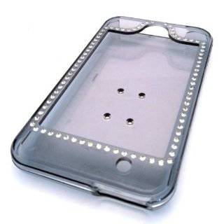 Apple Ipod Touch 1st 1G Generation Smoke Clear Bling Jewel Case Skin 