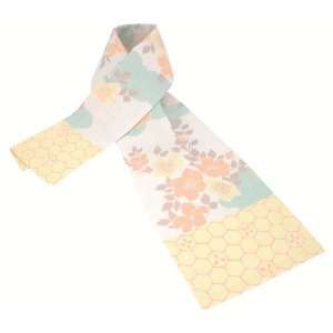  Rose Japanese Kimono Print Cotton Scarf Health & Personal 