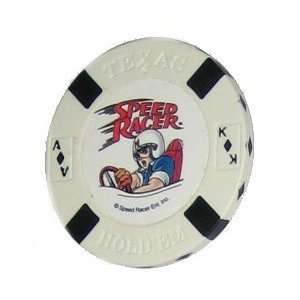  Speed Racer Racing Poker Chip Magnet: Kitchen & Dining