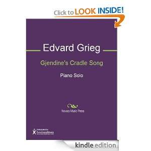 Gjendines Cradle Song Sheet Music Edvard Grieg  Kindle 