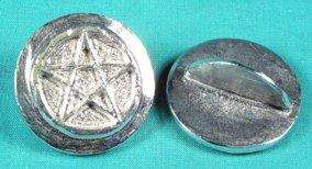 PENTACLE COOKIE BAKER STAMP wicca witch pagan  